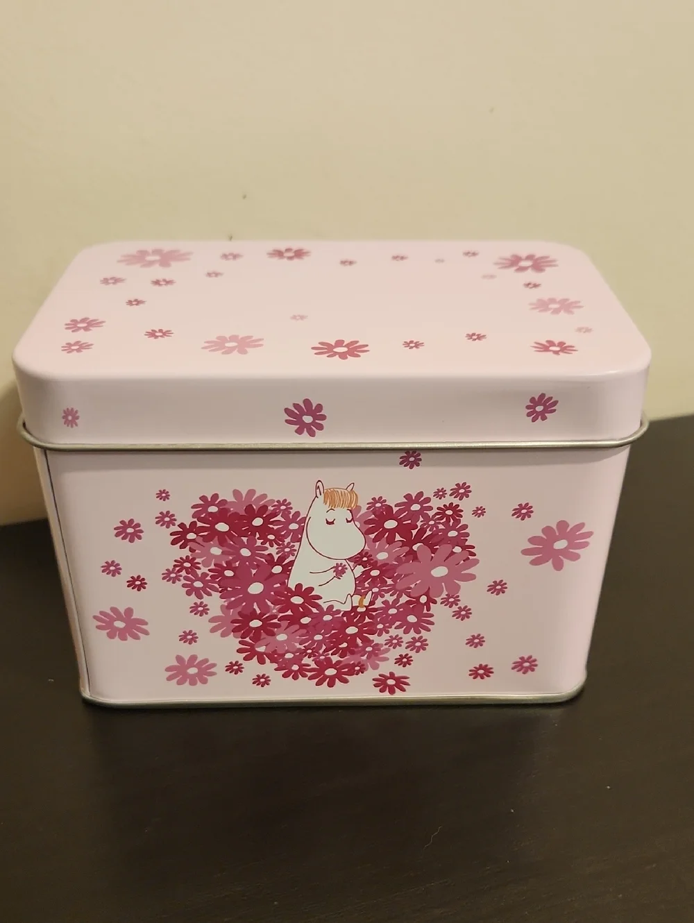 Moomin Pink Tin Can - Picture 1 of 5